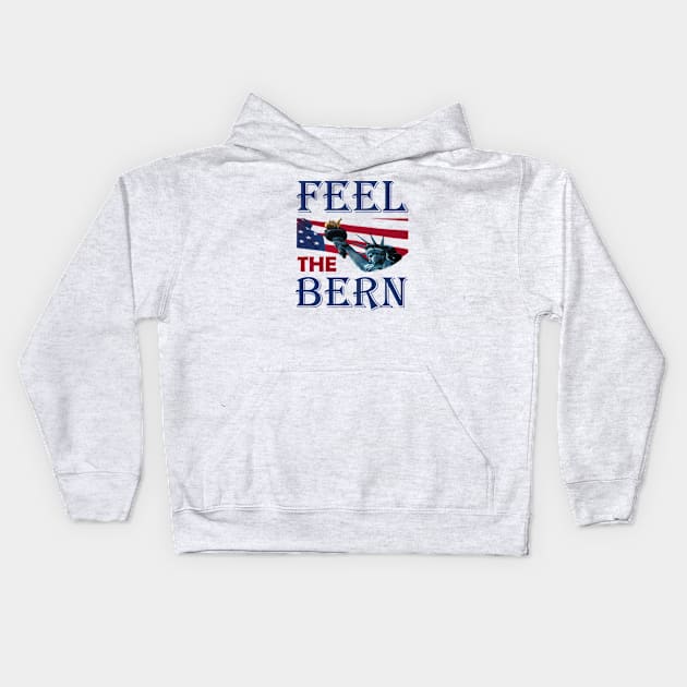 Feel the Bern Kids Hoodie by ESDesign